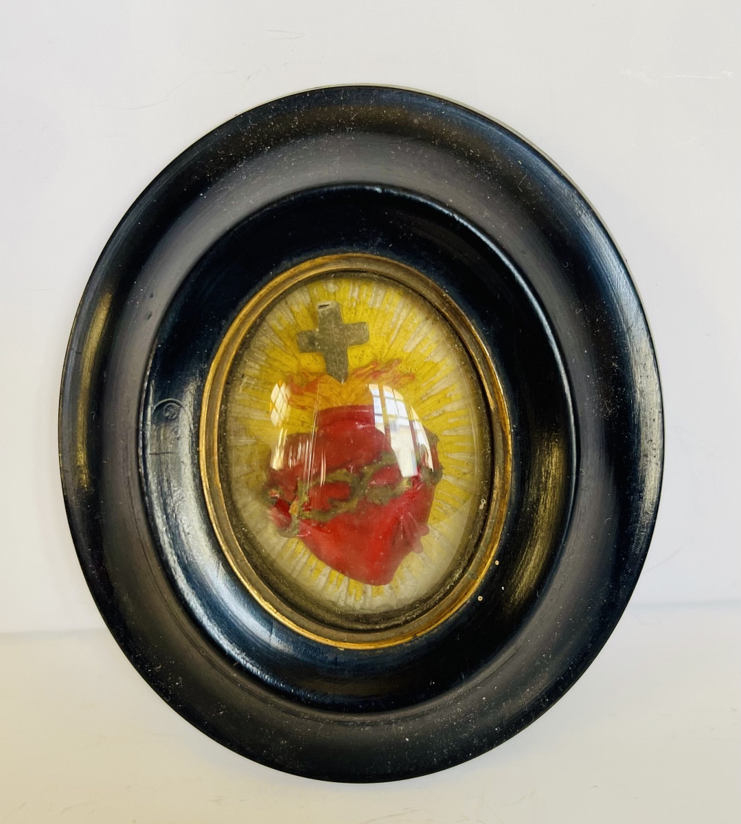 Reliquaire au sacré cœur 